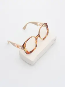 PELLE LUXUR Women Oversized Sunglasses with UV Protected Lens PL25GS244