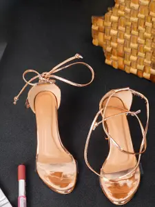 Froh Feet Women Solid Party Block Heel Gladiators