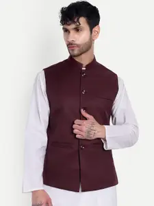 Moda Rapido Mandarin Collar Nehru Jacket