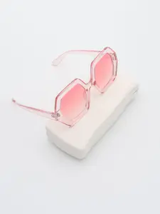 PELLE LUXUR Women Rectangle Sunglasses with UV Protected Lens PL25GS254