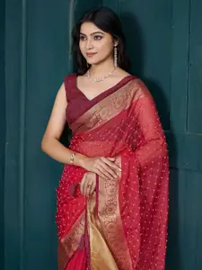 Saree mall Embellished Tissue Sarees