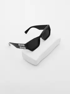 PELLE LUXUR Women Rectangle Sunglasses with UV Protected Lens PL25GS44