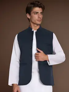 Moda Rapido Mandarin Collar Nehru Jacket