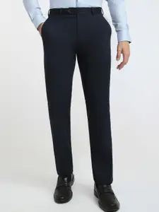 Raymond High Rise Tailored-Fit Flat Front Formal Trouser