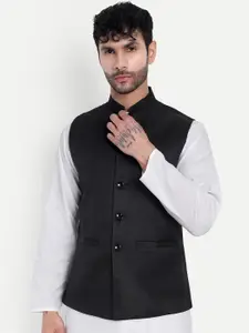 Moda Rapido Mandarin Collar Nehru Jacket