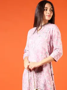 V-Mart Women Ethnic Motifs Printed A line Kurta