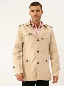 StyleCast x Revolte Men Shoulder Tab Trench Coat