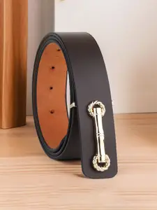 The Roadster Lifestyle Co Men Genuine Leather Formal Belt