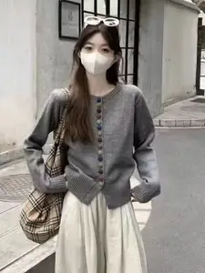 StyleCast Women Woollen Cardigan Sweater