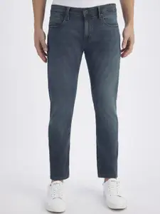 Pepe Jeans Men Oliver slim Fit Mid-Rise Light Fade Stretchable Jeans