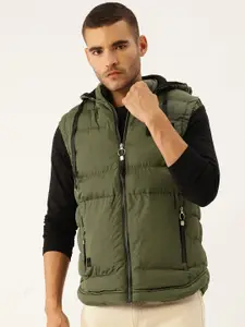 StyleCast x Revolte Men Hooded Gilet Puffer Jacket