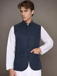 Moda Rapido Mandarin Collar Nehru Jacket