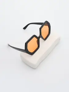 PELLE LUXUR Women Oversized Sunglasses with UV Protected Lens PL25GS256