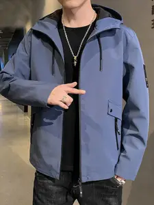 StyleCast x Revolte Men Hooded Tailored Jacket