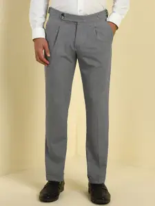 Allen Solly Sport Men Regular Fit Pleated Trousers