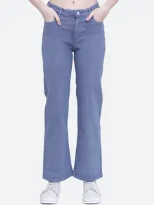 DressBerry Women Bootilicious Bootcut High-Rise Stretchable Jeans