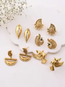 DASTOOR Contemporary Studs Earrings