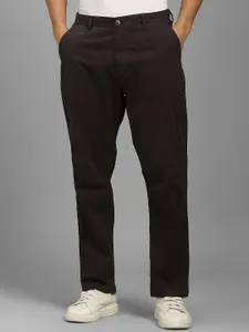 Louis Philippe Jeans Men Straight Fit Casual Trousers