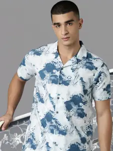 Kook N Keech Men Abstract Printed Casual Shirt