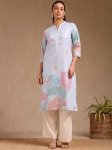 Soch Women Floral Printed Festive Straight Kurta