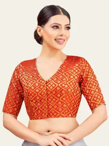 Studio Shringaar Woven Design Saree Blouse