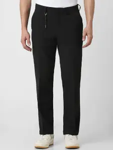 V Dot Men Slim Fit Formal Trousers
