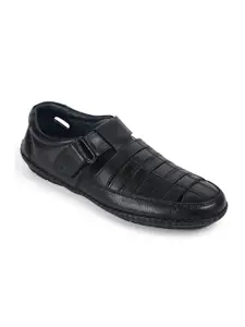 Mochi Men Leather Shoe-Style Sandals