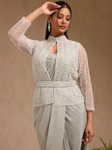 Soch Beads and Stones Ready to Wear Saree