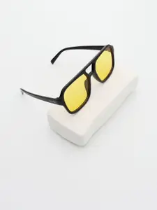 PELLE LUXUR Women Oversized Sunglasses with UV Protected Lens PL25GS159