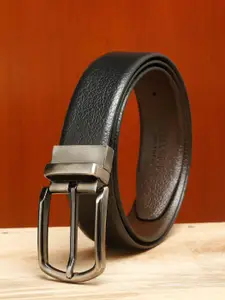 Teakwood Leathers Men Leather Reversible Formal Belt