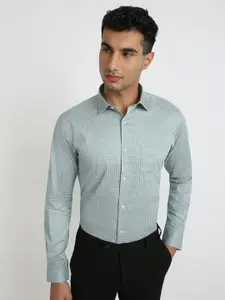 Park Avenue Men Slim Fit Printed Formal Shirt