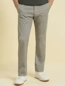 Allen Solly Men Slim Fit Mid-Rise Trousers