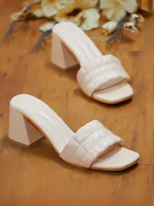 Froh Feet Froh Women Solid Synthetic Feet Block Sandals