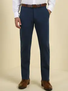 Allen Solly Men Slim Fit Mid-Rise Formal Trousers