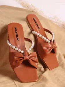 Killer Women Open Toe Flats