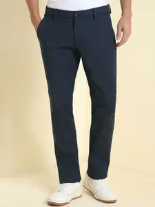Allen Solly Men Slim Fit Mid-Rise Trousers