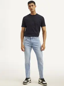 Levis Men Slim Fit Mid-Rise Light Fade Stretchable Jeans