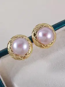 KRENOZ Circular Studs Earrings