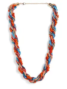 Priyaasi Gold-Plated Artificial Beaded Necklace