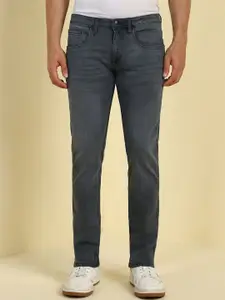 Allen Solly Men Slim Fit Mid-Rise Clean Look Light Fade Non Stretchable Jeans