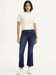 Levis Women Slim Fit Mid-Rise Light Fade Stretchable Jeans