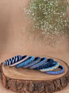 Taasha Craft Set Of 8 Thread Bangles