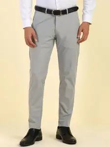 Allen Solly Men Mid-Rise Formal Trousers