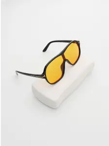 PELLE LUXUR Women Oversized Sunglasses with UV Protected Lens PL25GS91