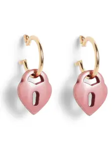 Priyaasi Gold-Plated Contemporary Drop Earrings