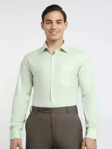 Raymond Pure Cotton Slim Fit Cutaway Collar Formal Shirt