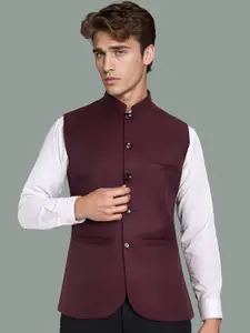 Moda Rapido Mandarin Collar Nehru Jacket