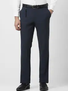 V Dot Men Slim Fit Formal Trousers