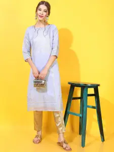 Vishudh Women Ethnic Motifs Printed Kurta