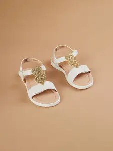 Fame Forever by Lifestyle Girls Embellished Buckle Flats